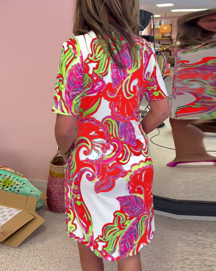 Chantal™ - Summer Printed Dress