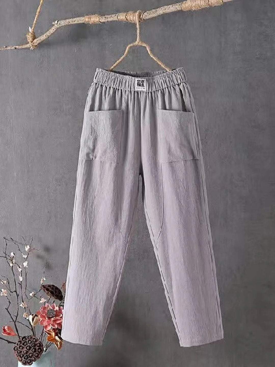 EMMA™ - Linen blend Trousers