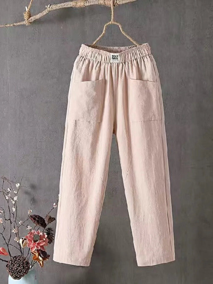 EMMA™ - Linen blend Trousers